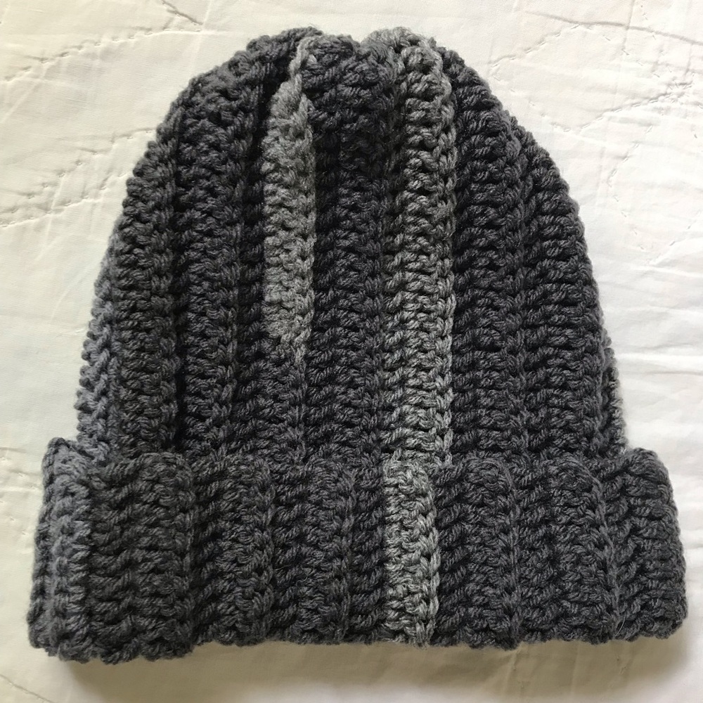 Crocheted Stocking Cap - Picture 2 of 3